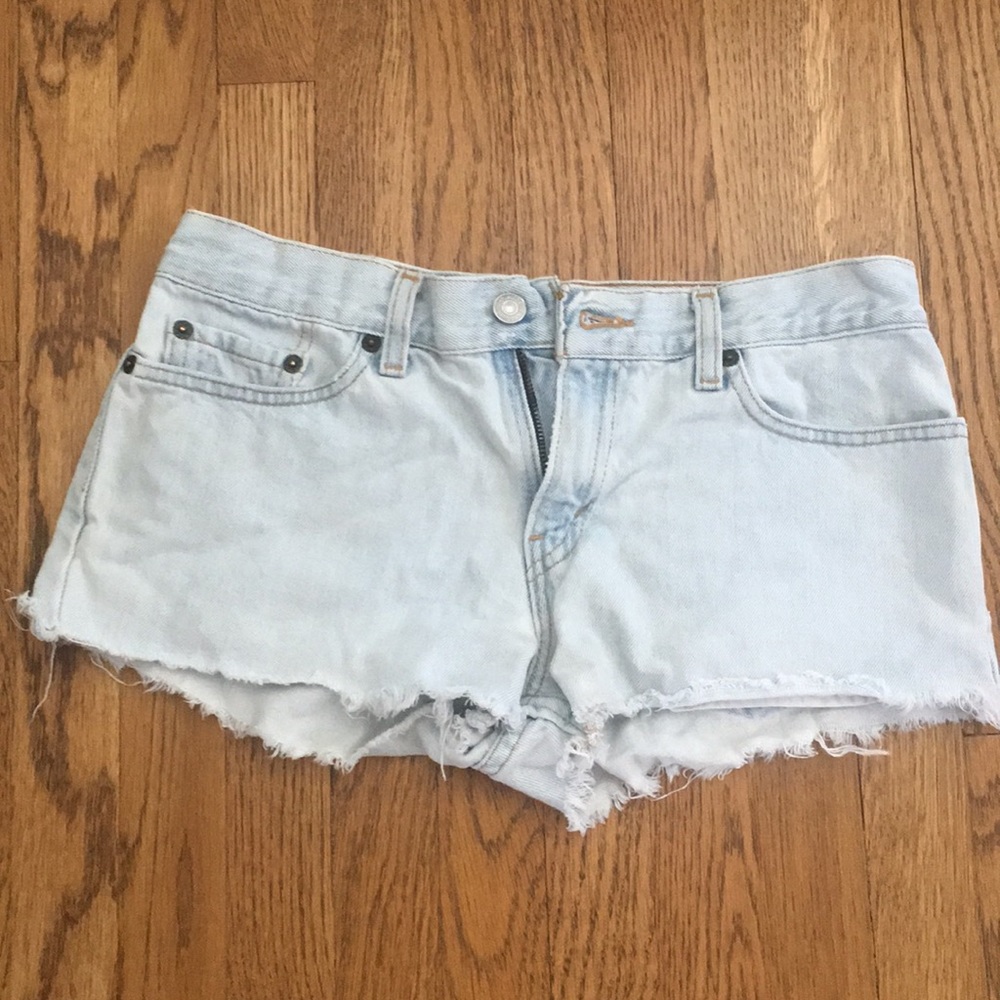 Levi super lowcut shorts